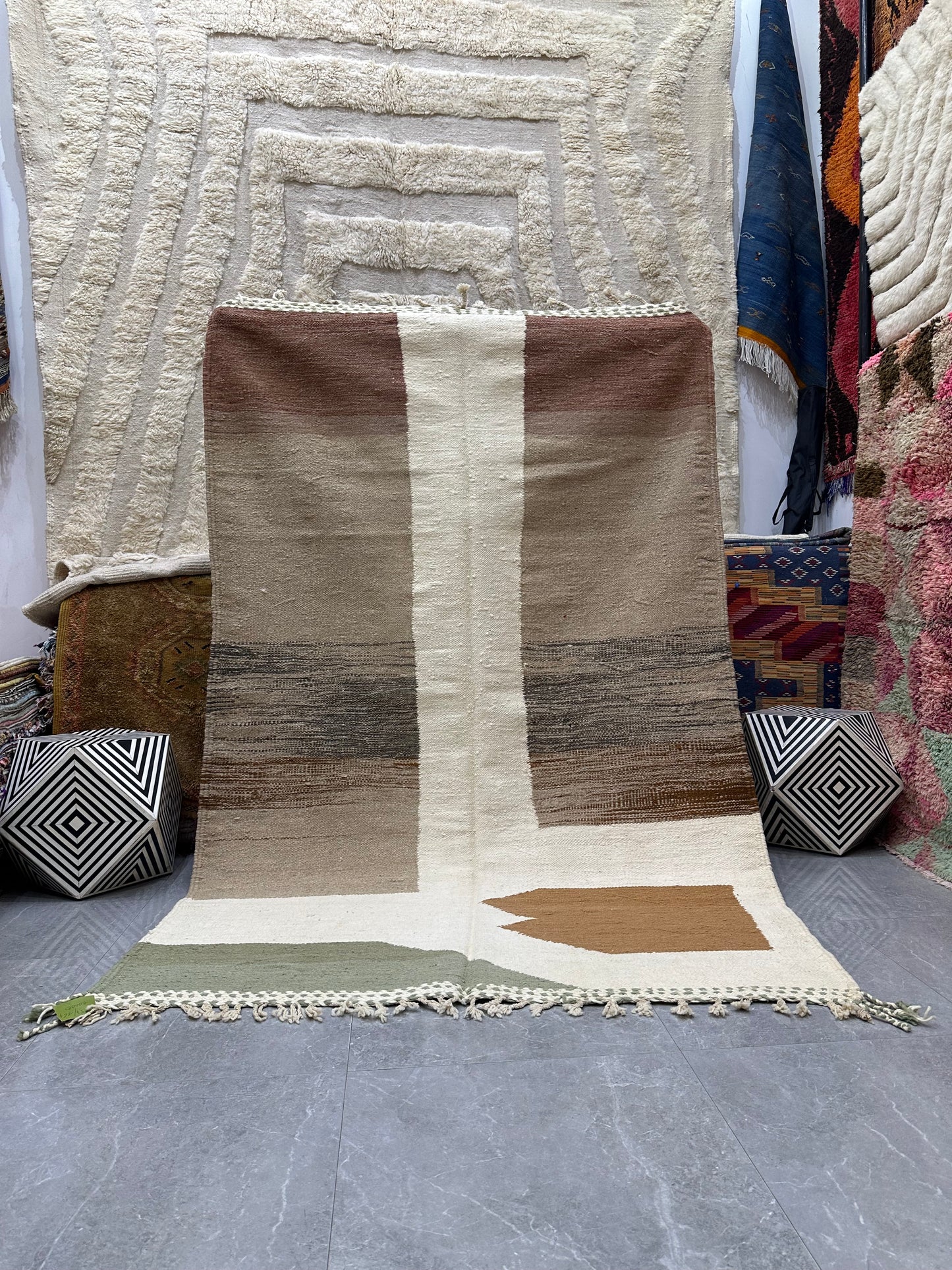 Zenzoun flat weave kilim