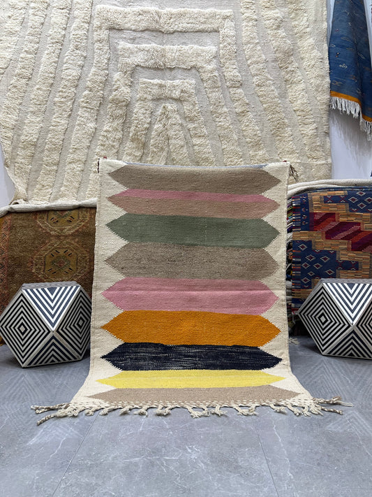 Sghir flat weave kilim