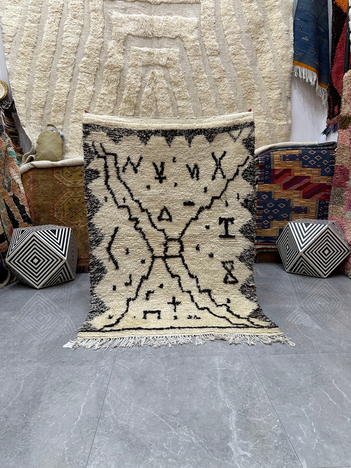 Sadif Beni ourain rug