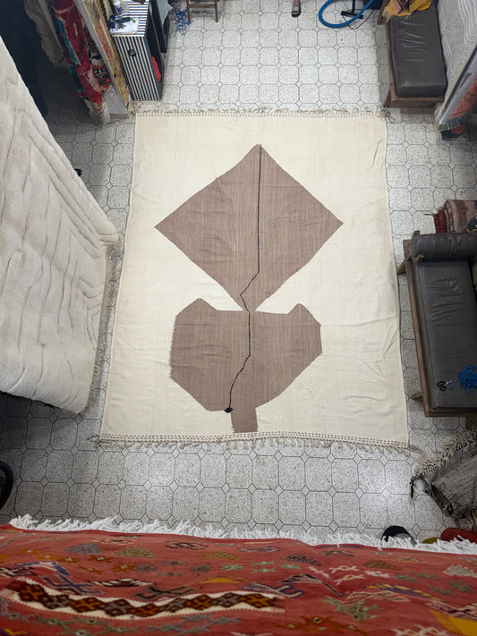 D3 Modern Moroccan Flat Weave Rug
