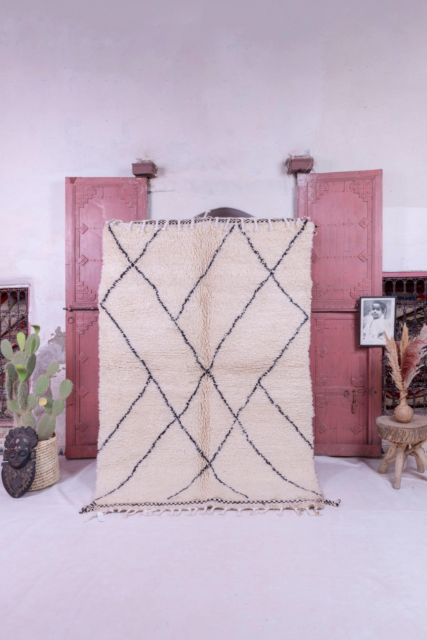 IFRANE Moroccan Beni Ourain Rug