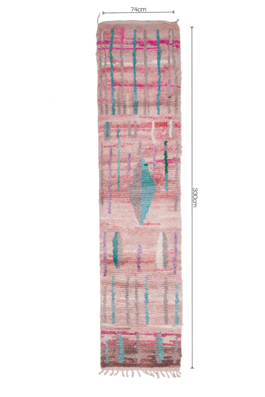 LYAUTEY Vintage Moroccan Runner
