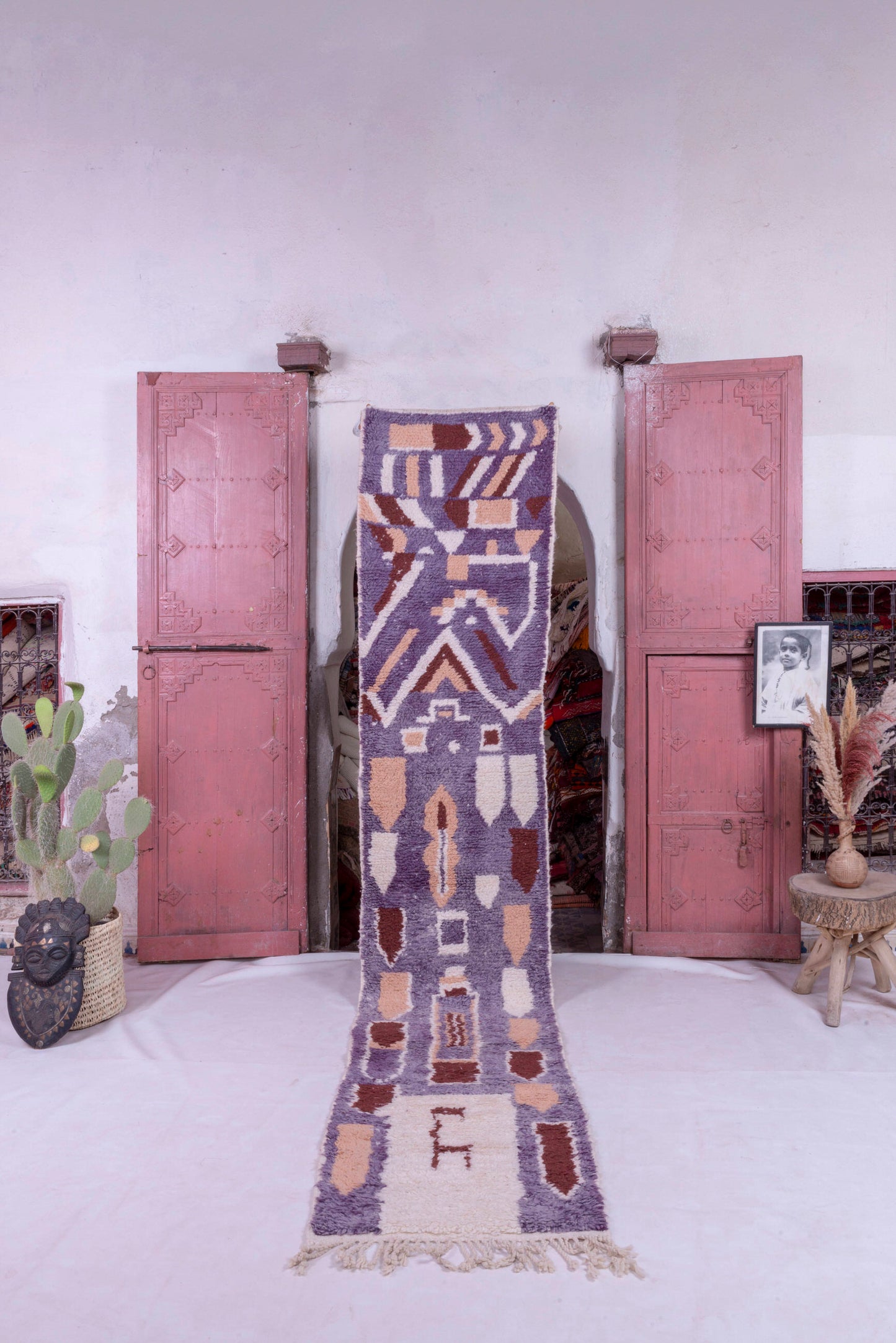 AGALMOUS Vintage Moroccan Runner
