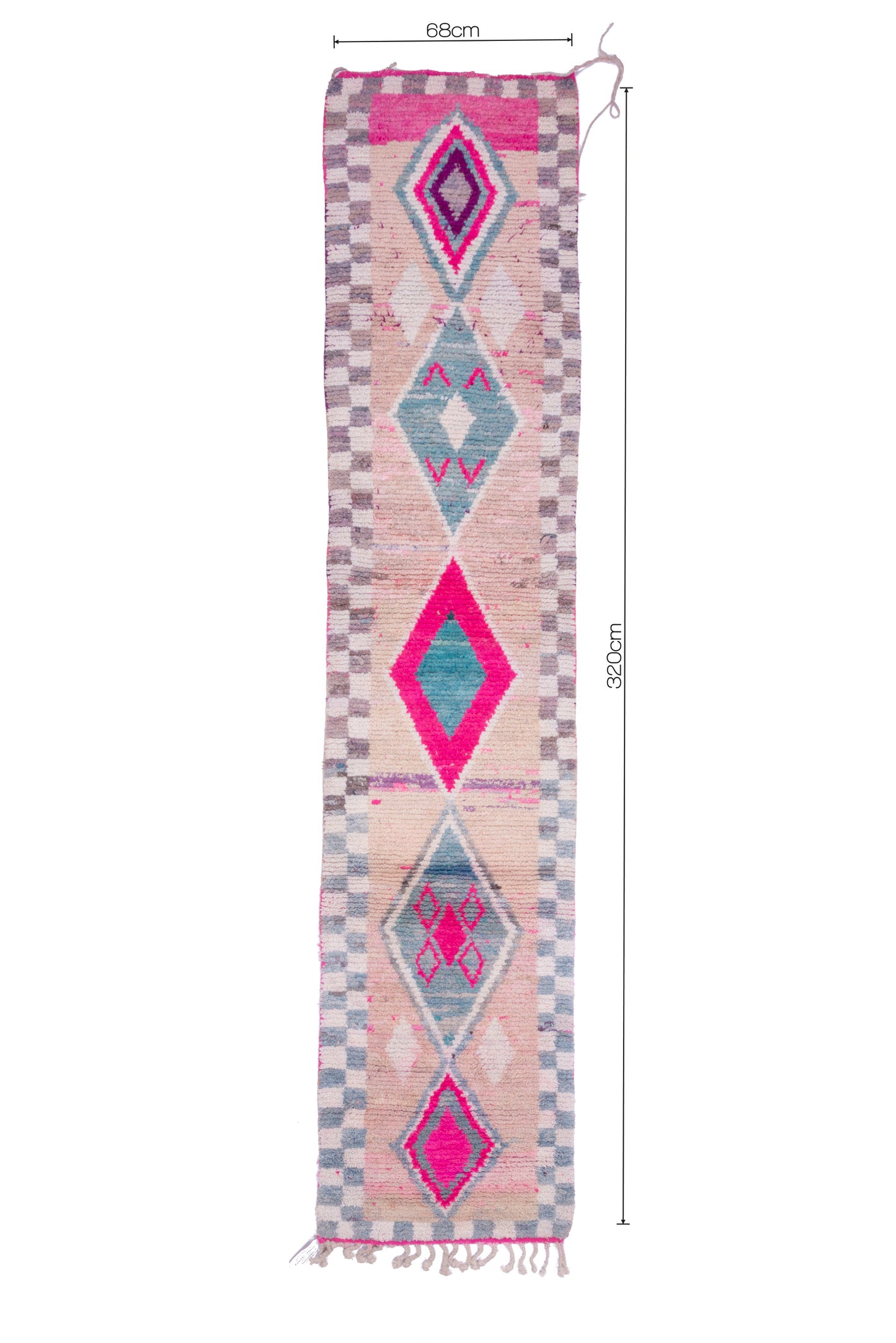 TINGHIR Vintage Moroccan Runner