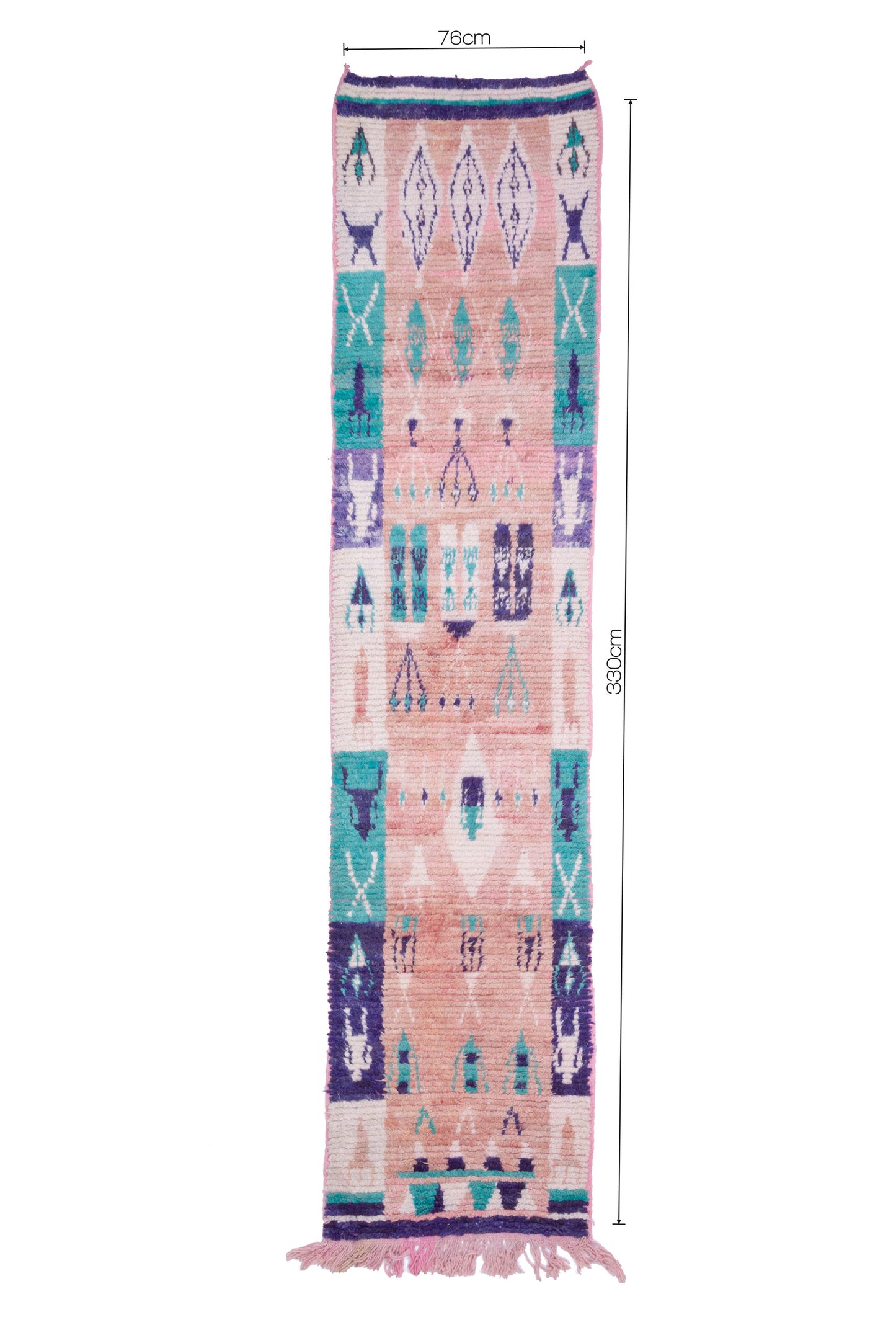 TAOURIRT Vintage Moroccan Runner