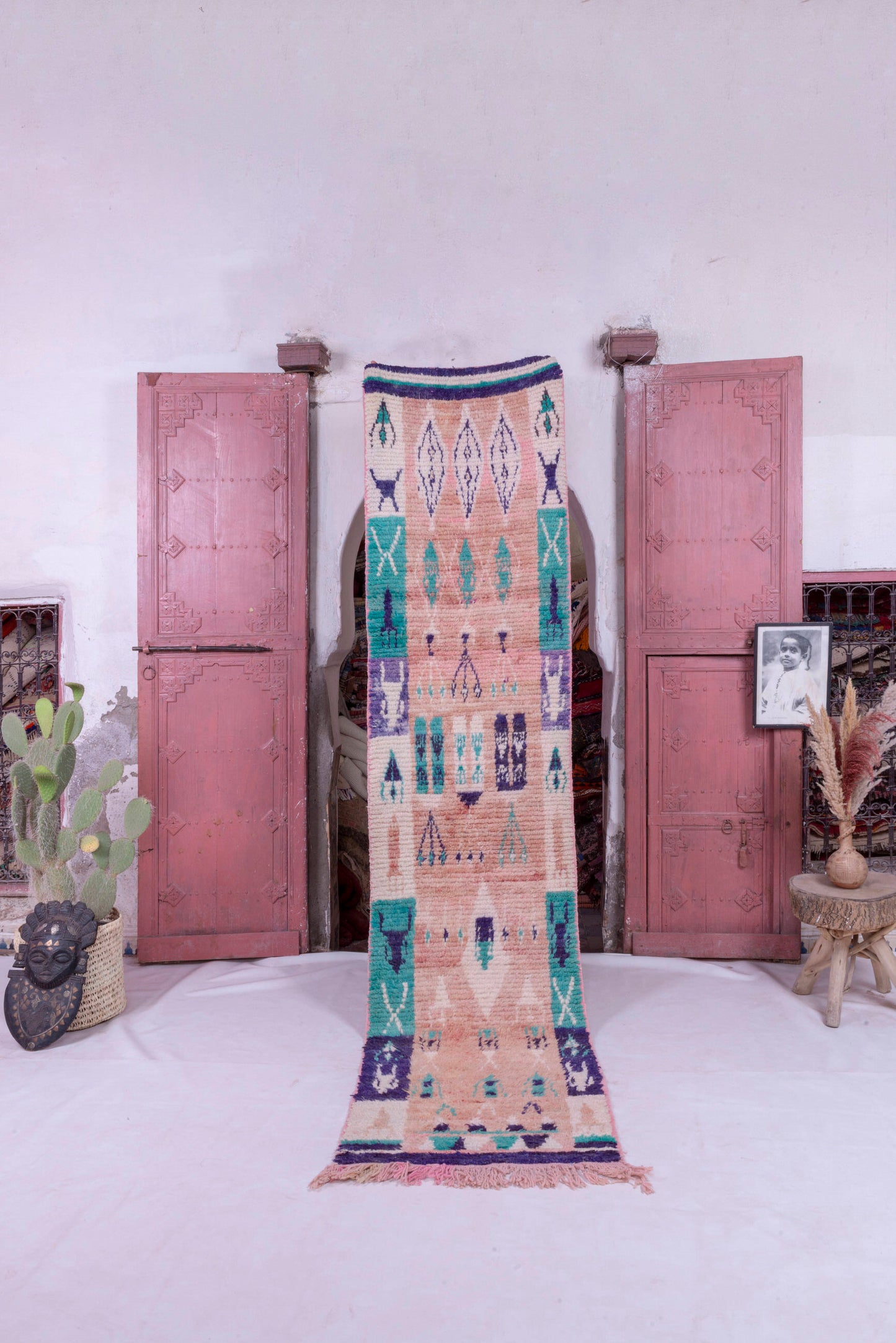 TAOURIRT Vintage Moroccan Runner