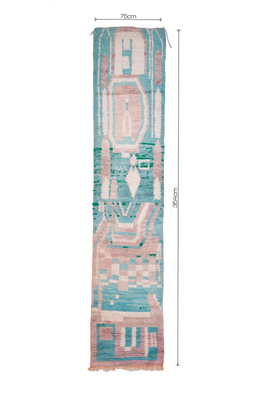 AZEMOUR Vintage Moroccan Runner