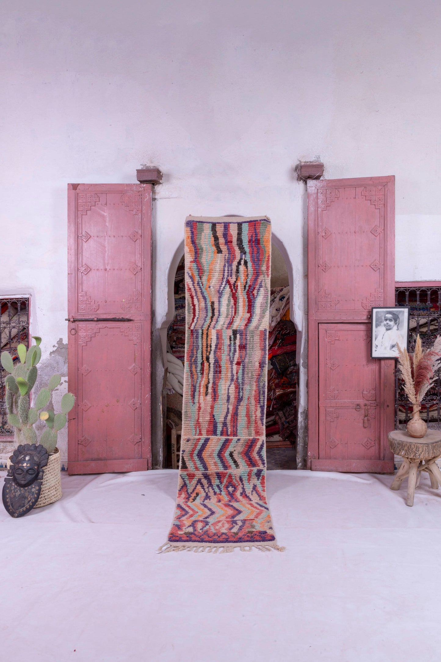 TIFELT Vintage Moroccan Runner
