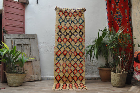 SIDI MOUMEN Vintage Moroccan Runner
