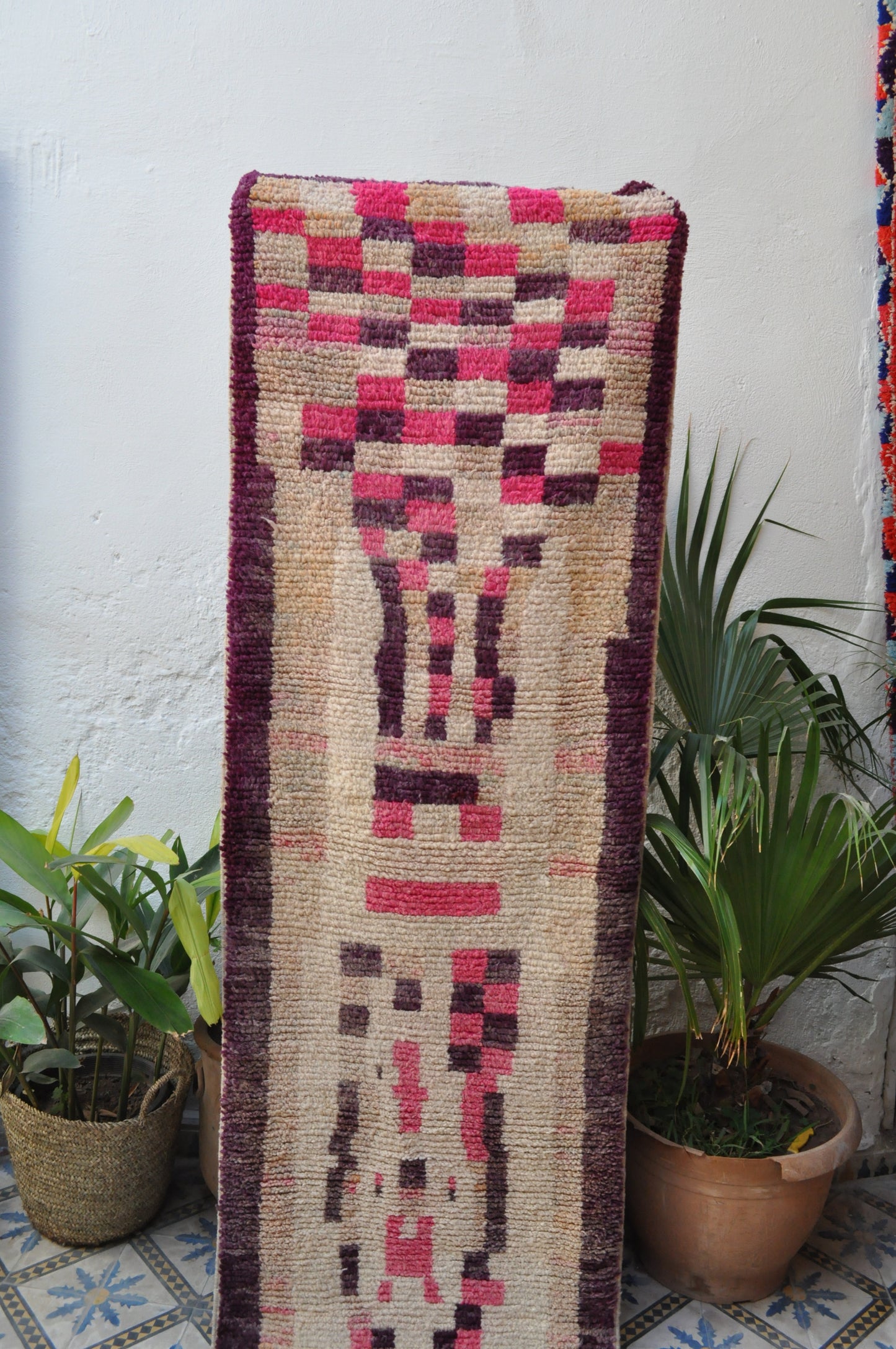 ICHAOUEN Vintage Moroccan Runner