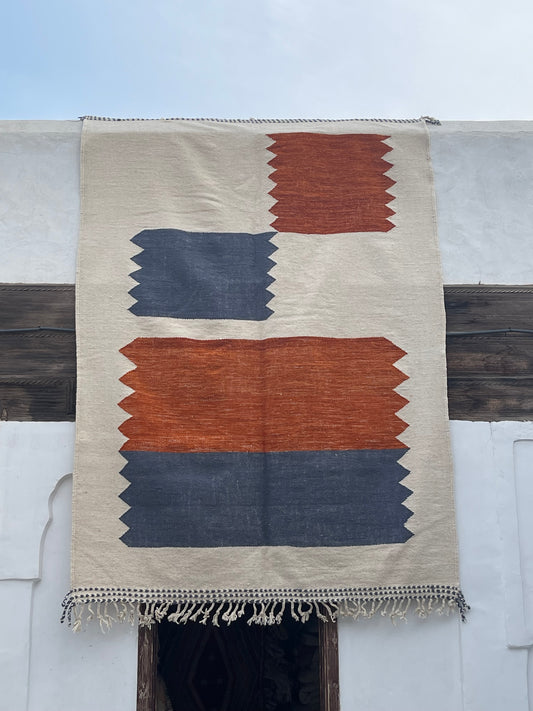 foden flat weave kilim