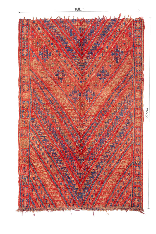 SOHAIB vintage moroccon rug