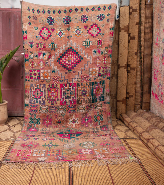 ABD HADI Vintage Moroccan Rug