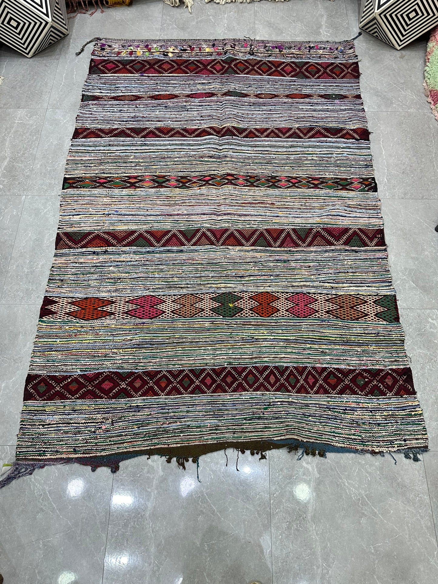 Bataf flat weave kilim