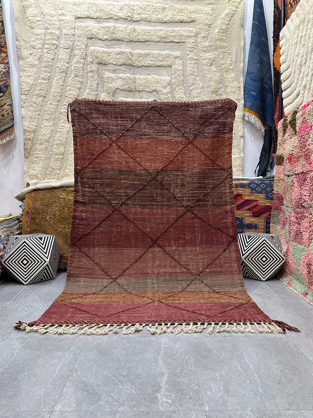 Finin flat weave kilim