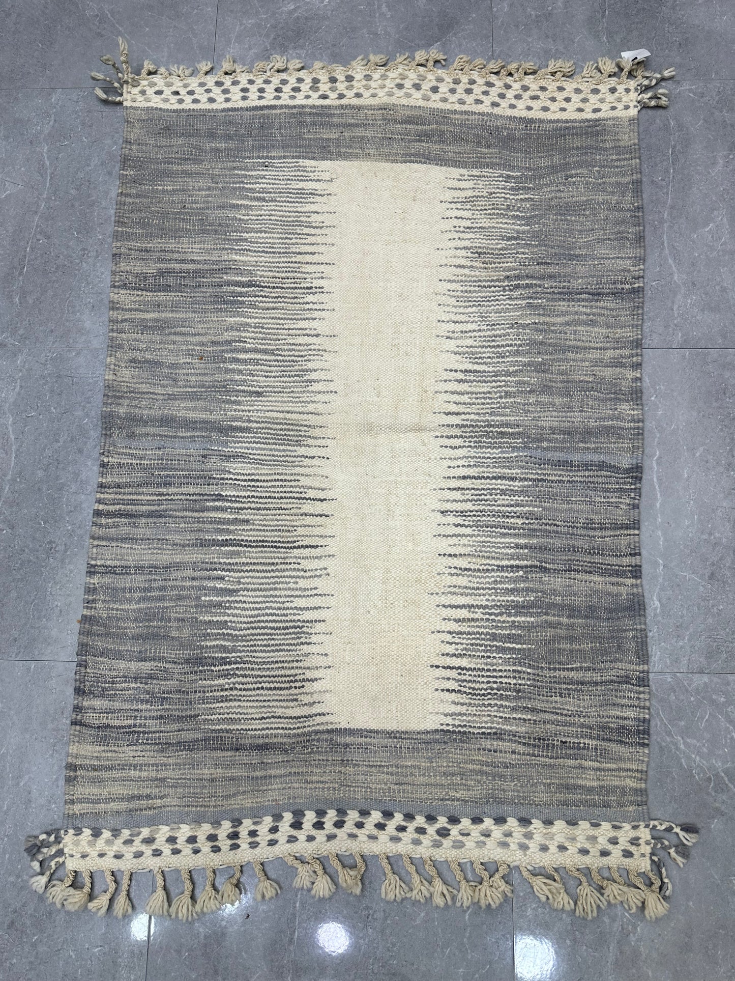Zeroual flat weave kilim