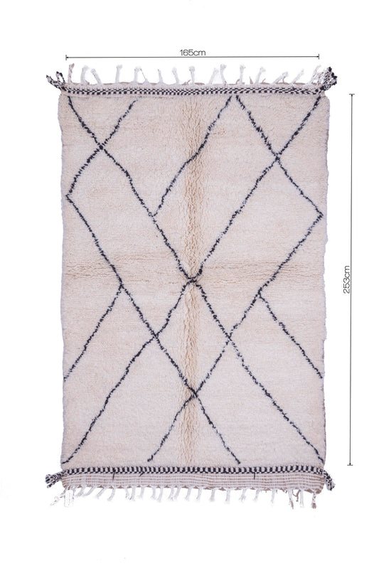 IFRANE Moroccan Beni Ourain Rug