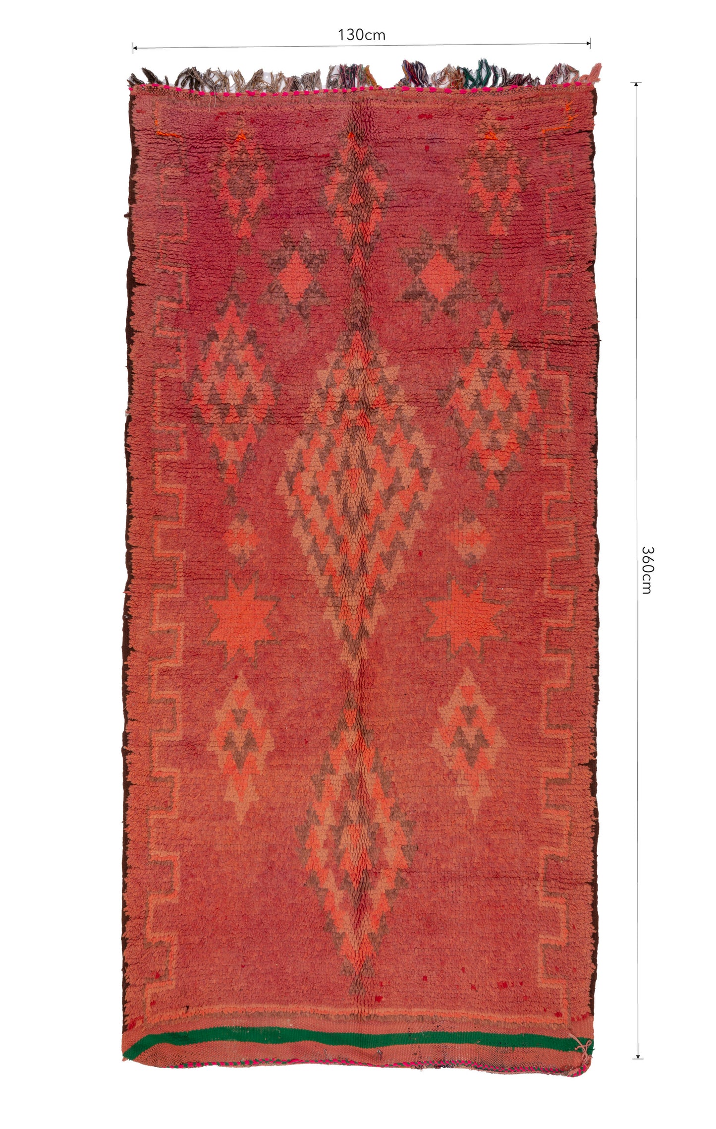 NAWAL vintage moroccan rug