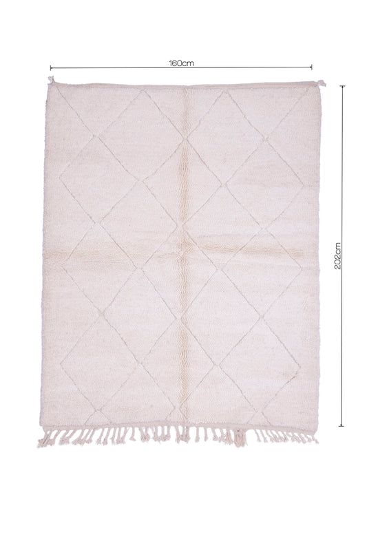 TAZGART Moroccan Beni Ourain Rug