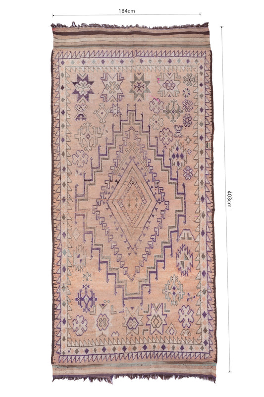 Aicha vintage moroccanrug