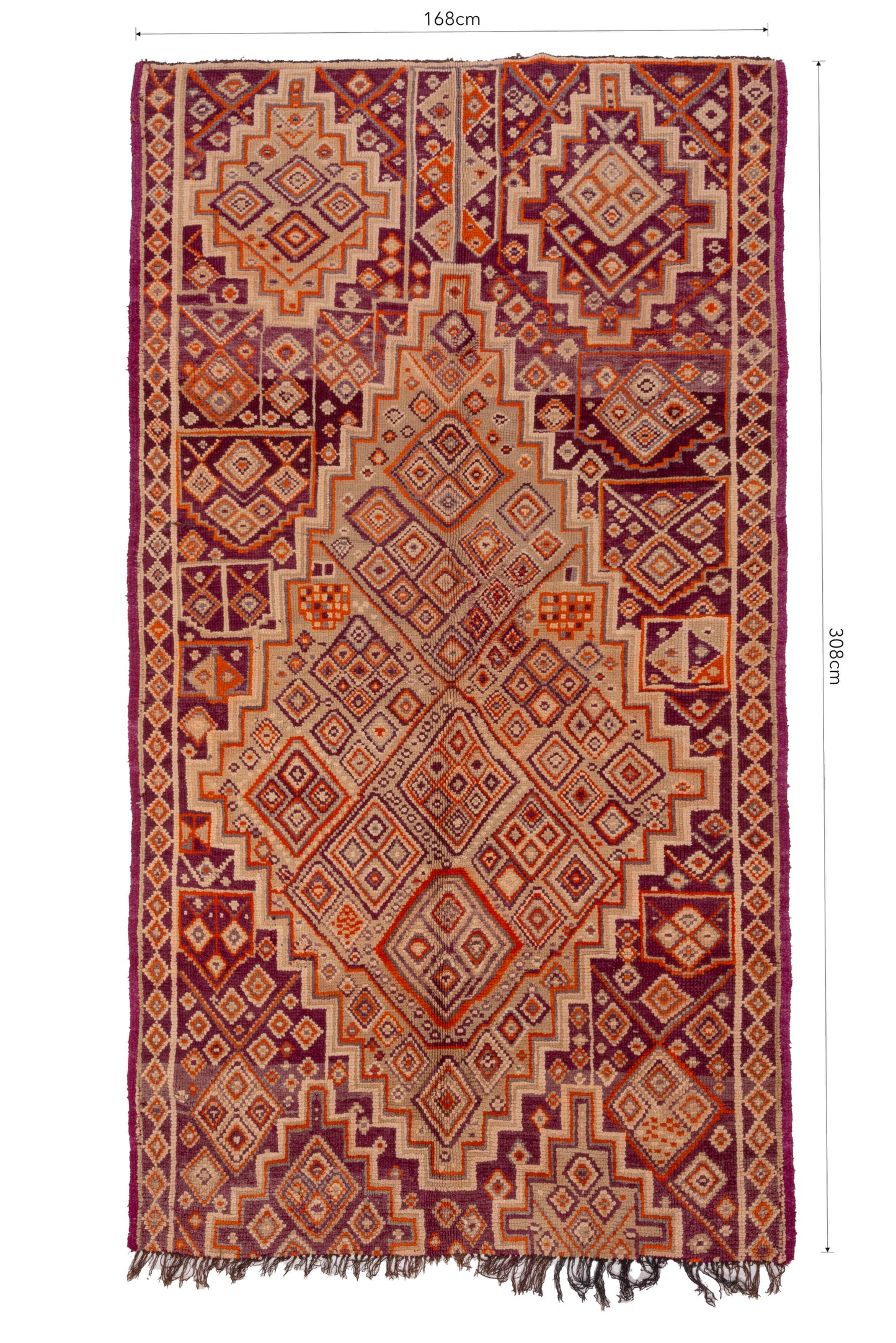 KAMLA vintage moroccan rug