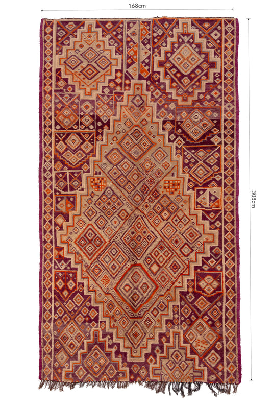 KAMLA vintage moroccan rug