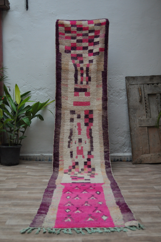 ICHAOUEN Vintage Moroccan Runner