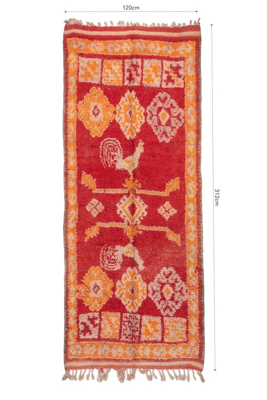 FAROJ Vintage Moroccon Rug