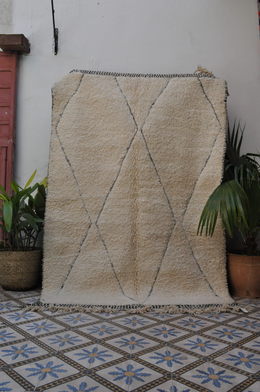 ARFOUD Moroccan Beni Ourain Rug